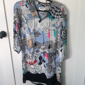 Cute shift dress from Anthropologie